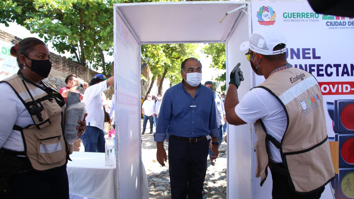 Gobierno de Héctor Astudillo refuerza prevención del COVID-19 en Zihuatanejo