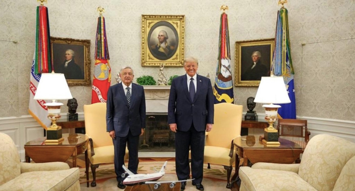 #Video Destaca AMLO ventajas del T-MEC para la reactivación económica; ‘tienen que mejorar los salarios’ - encuentro-en-la-casa-blanca-entre-amlo-y-trump-1