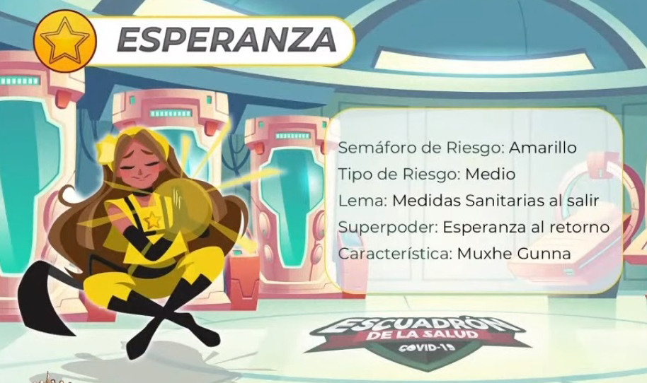 Presentan al 'Escuadrón de la Salud' contra el COVID-19 - esperanza