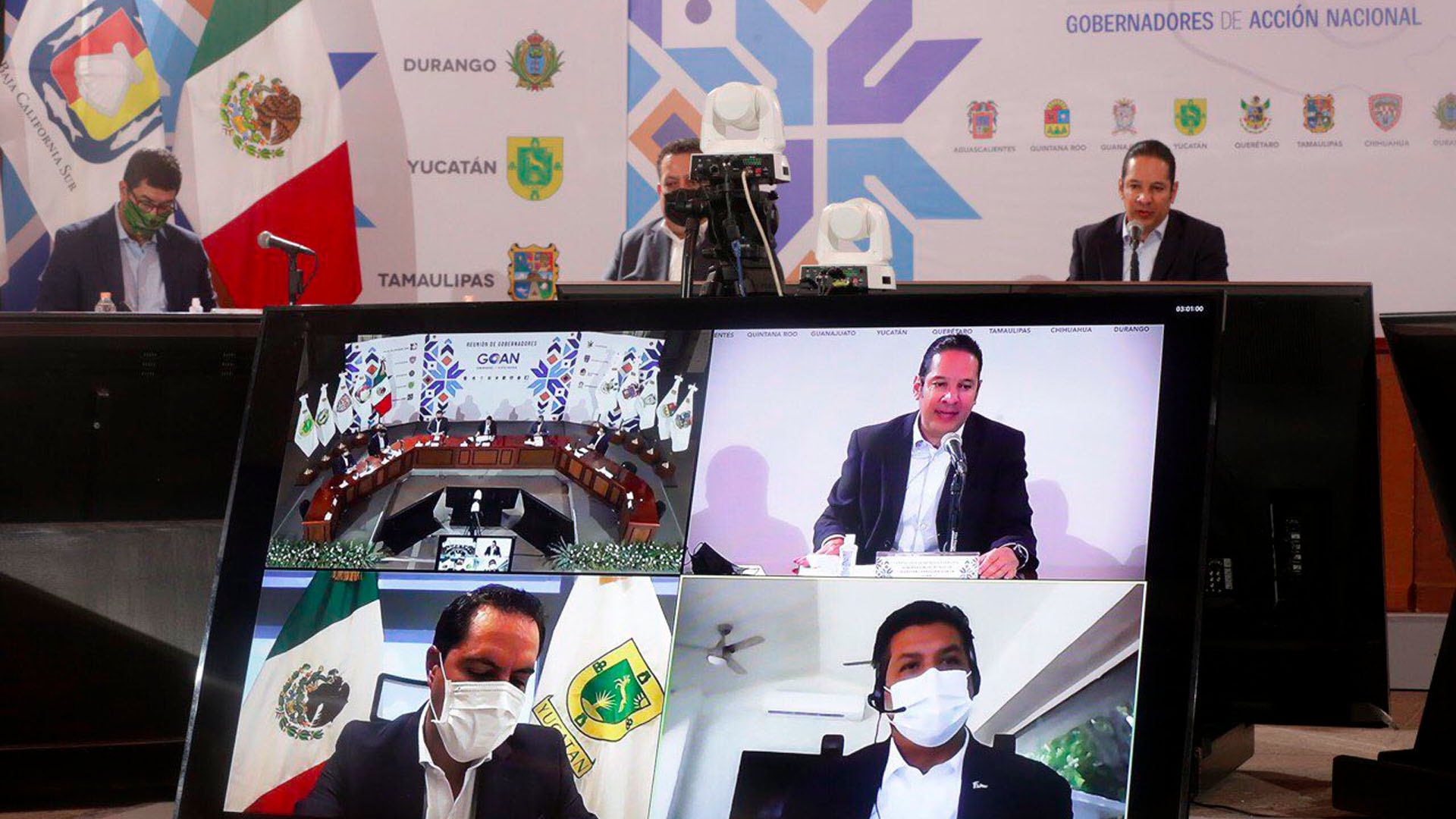 Gobernadores del PAN piden estrategia conjunta con gobierno federal ante COVID-19