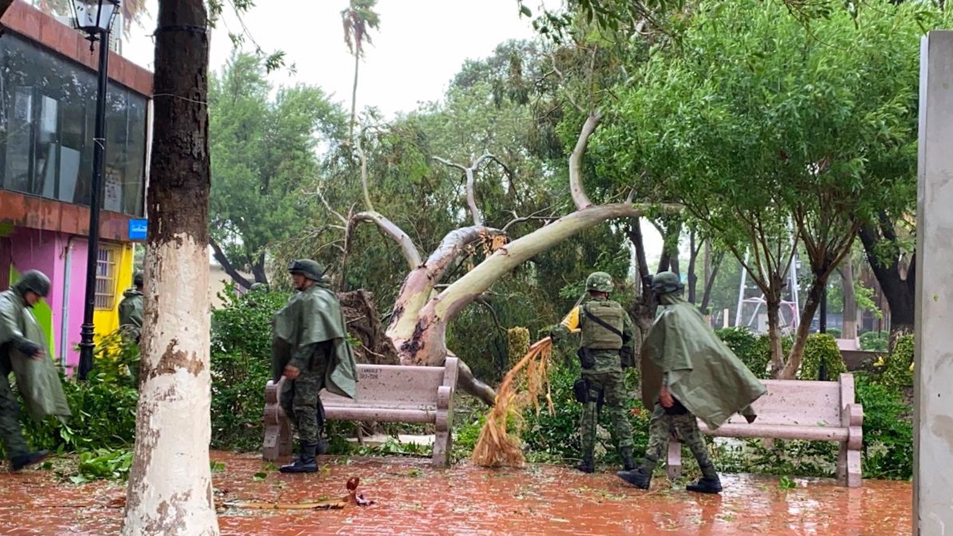 Ya pasó lo peor de Hanna, asegura Protección Civil