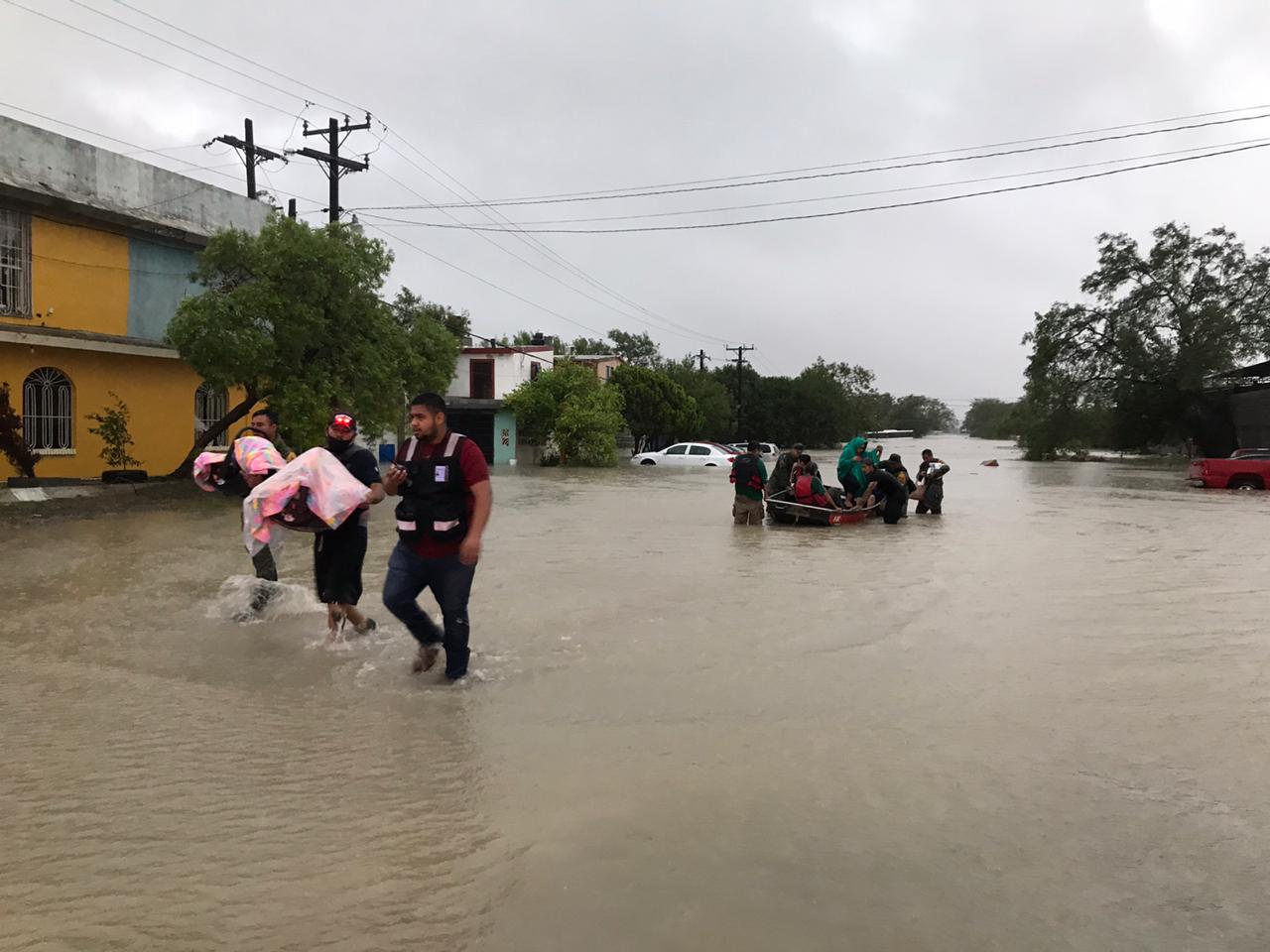 Fotos y videos: Al menos cuatro desaparecidos y daños a infraestructura, el paso de Hanna por México - hanna-9
