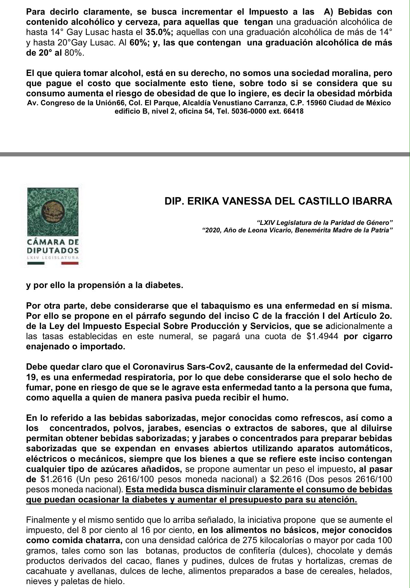 Diputada de Morena propone aumentar IEPS a refrescos para prevenir diabetes - iniciativa-de-reforma-para-aumentar-ieps-a-refrescos