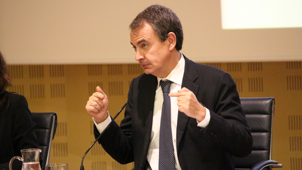 Rodríguez Zapatero sugiere más gasto social en México frente a crisis económica