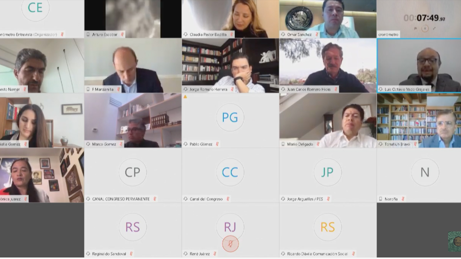 Concluyen entrevistas a aspirantes a consejeros del INE; diputados tienen al miércoles para lograr acuerdo