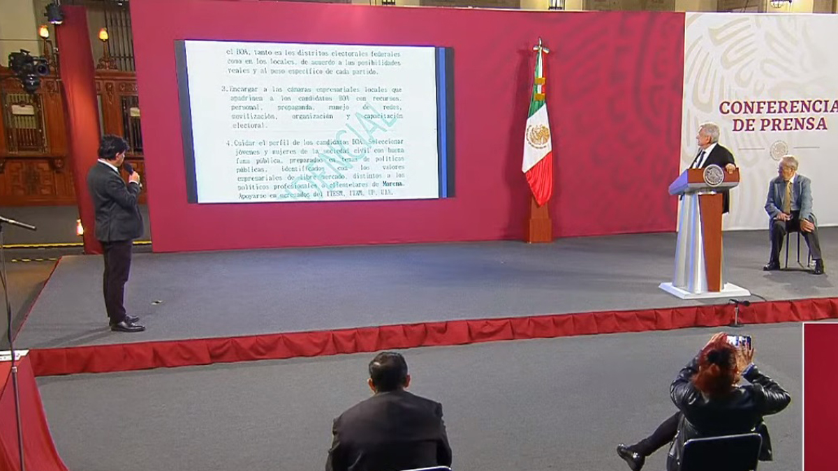 TEPJF ratifica no imponer medidas cautelares a López Obrador por dar a conocer BOA