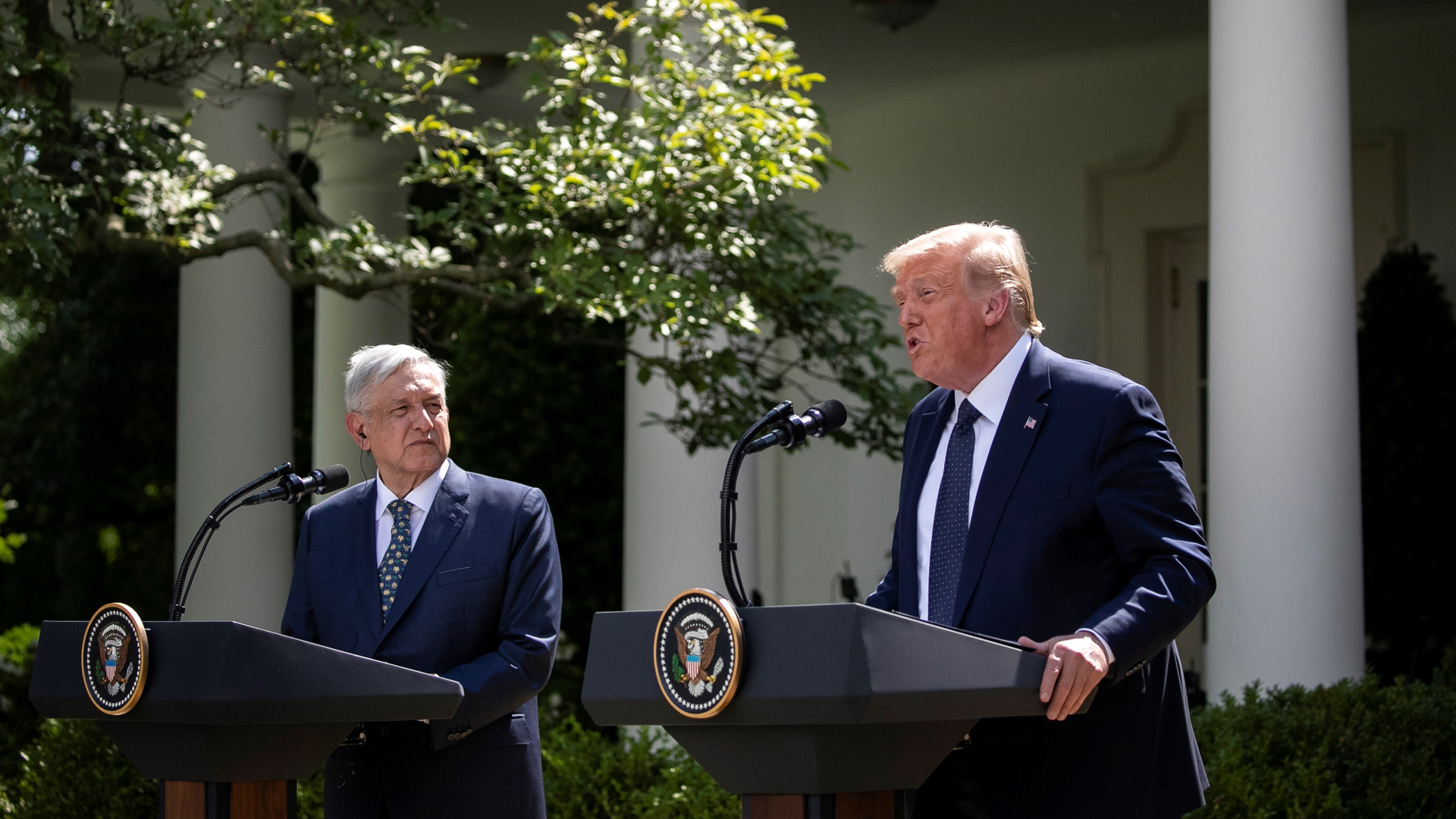Silvano Aureoles critica discurso de López Obrador ante Trump