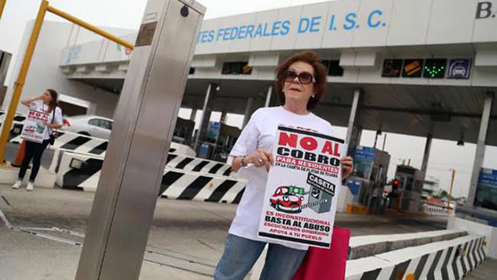 Amenazan con tomar la caseta Playas de Tijuana contra cobro de peaje