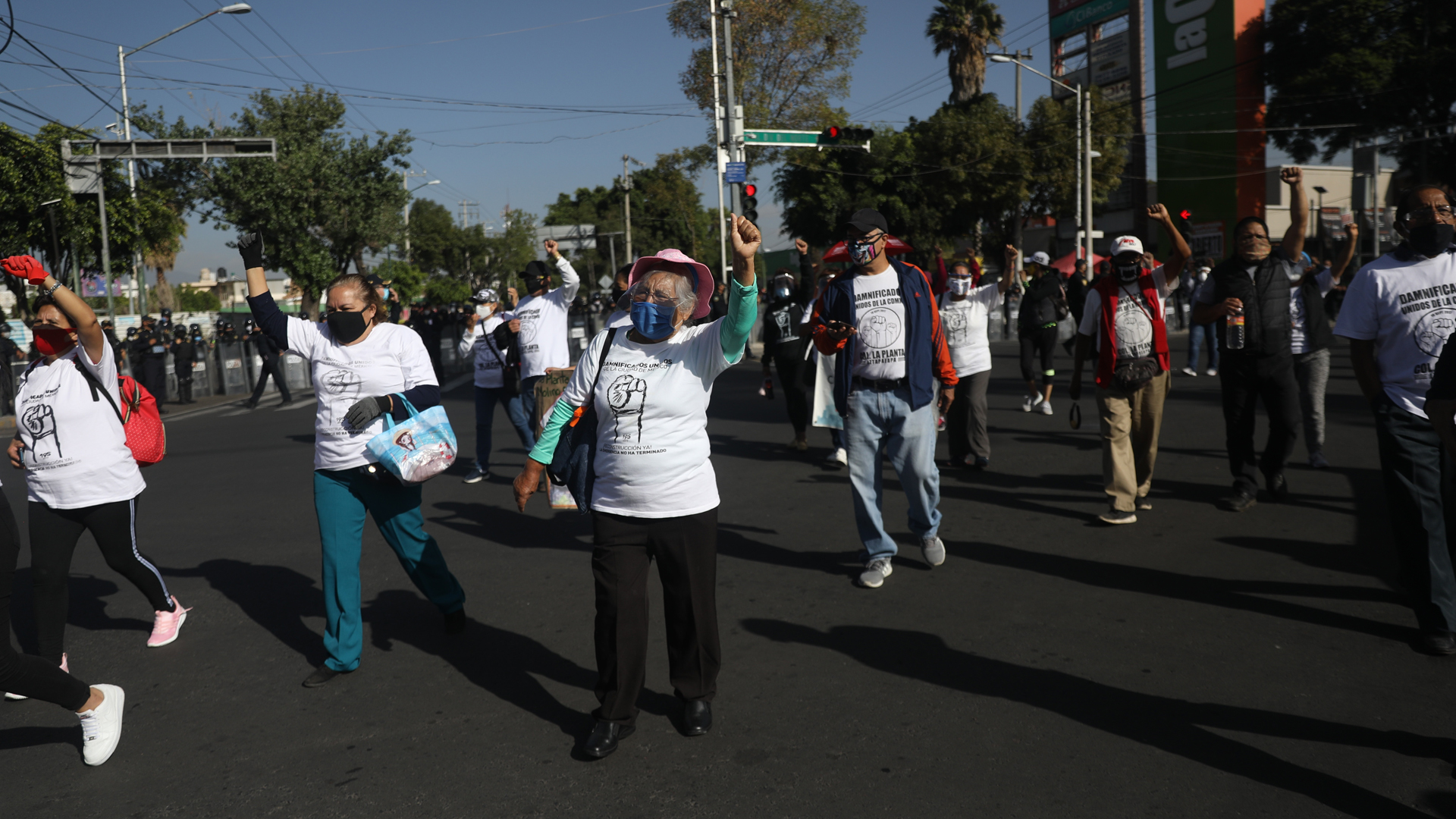 Damnificados de sismo en 2017 en la Ciudad de México piden más avances en reconstrucción