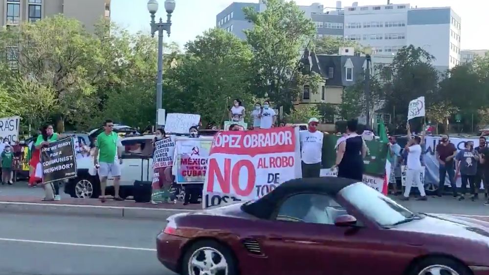 Divide opiniones visita de López Obrador a Washington D.C.