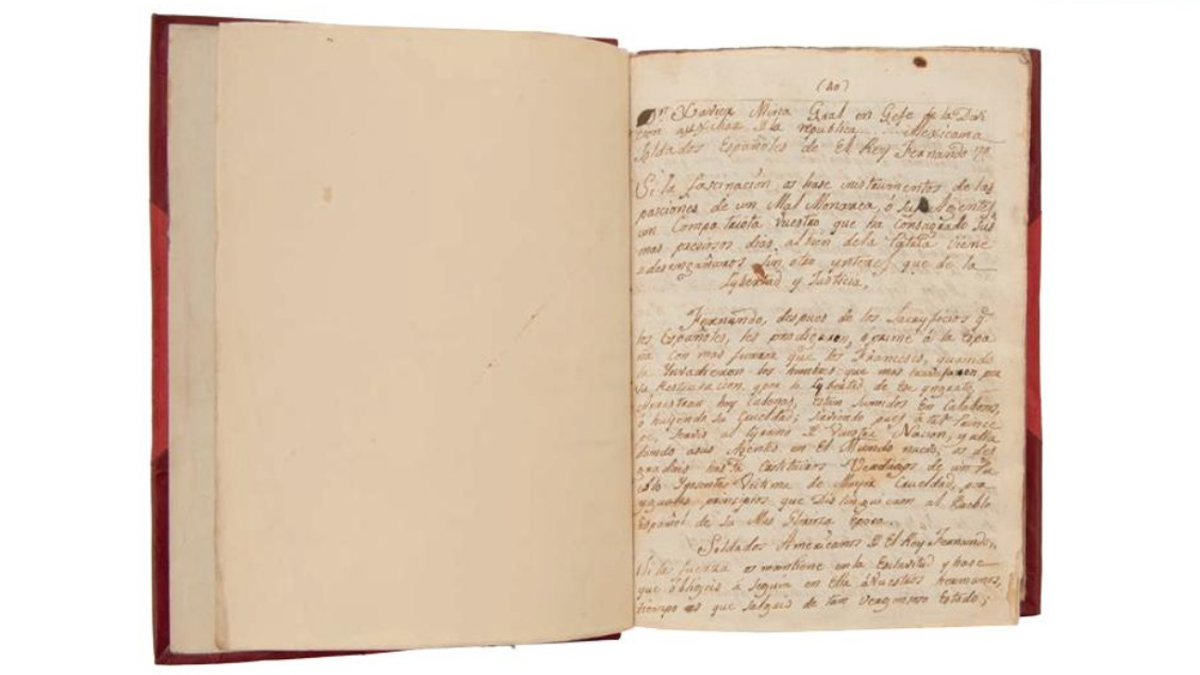 INAH denuncia subasta de manuscritos considerados ‘monumentos históricos’