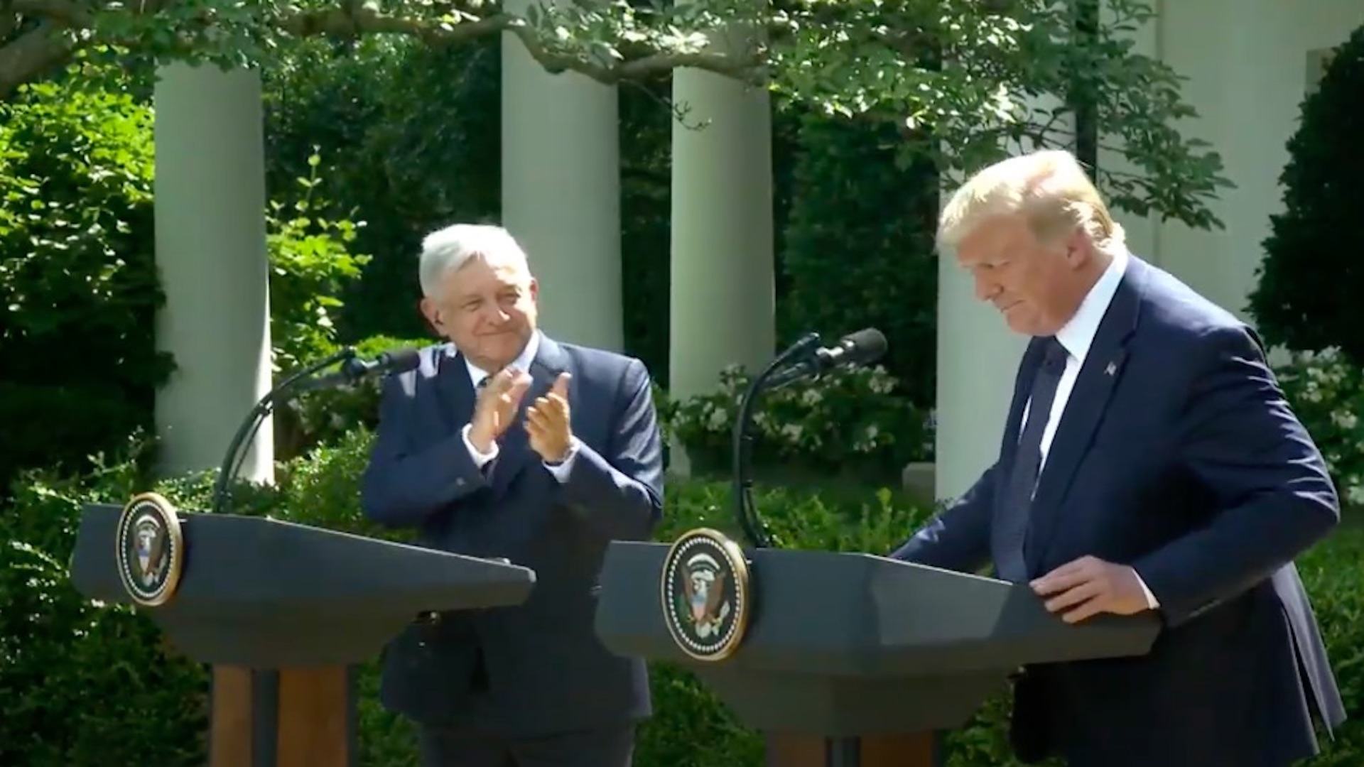 AMLO y Trump resaltan relación bilateral y respeto mutuo entre EE.UU. y México - mensaje-casa-blanca