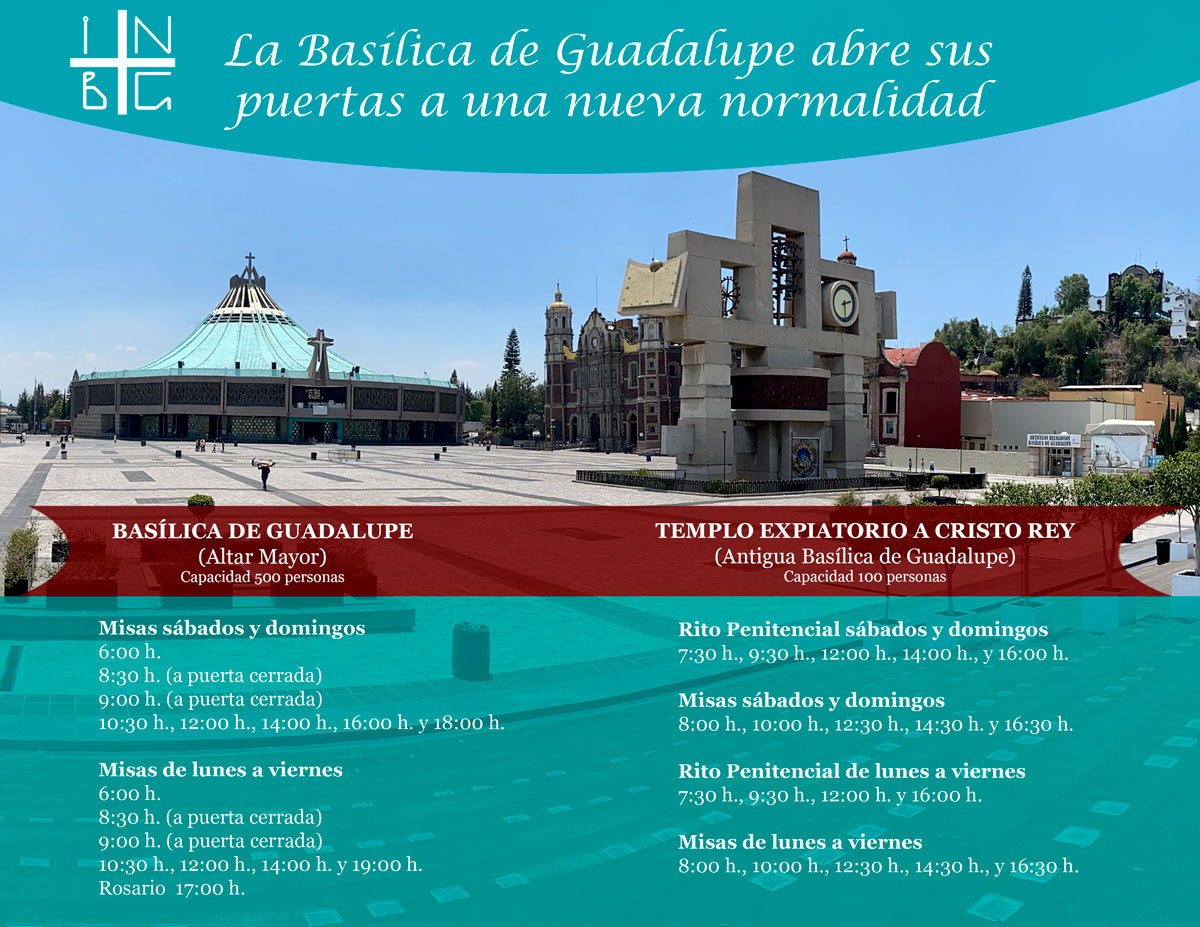 Reanudan misas con fieles en la Ciudad de México - misas-en-basilica-de-guadalupe