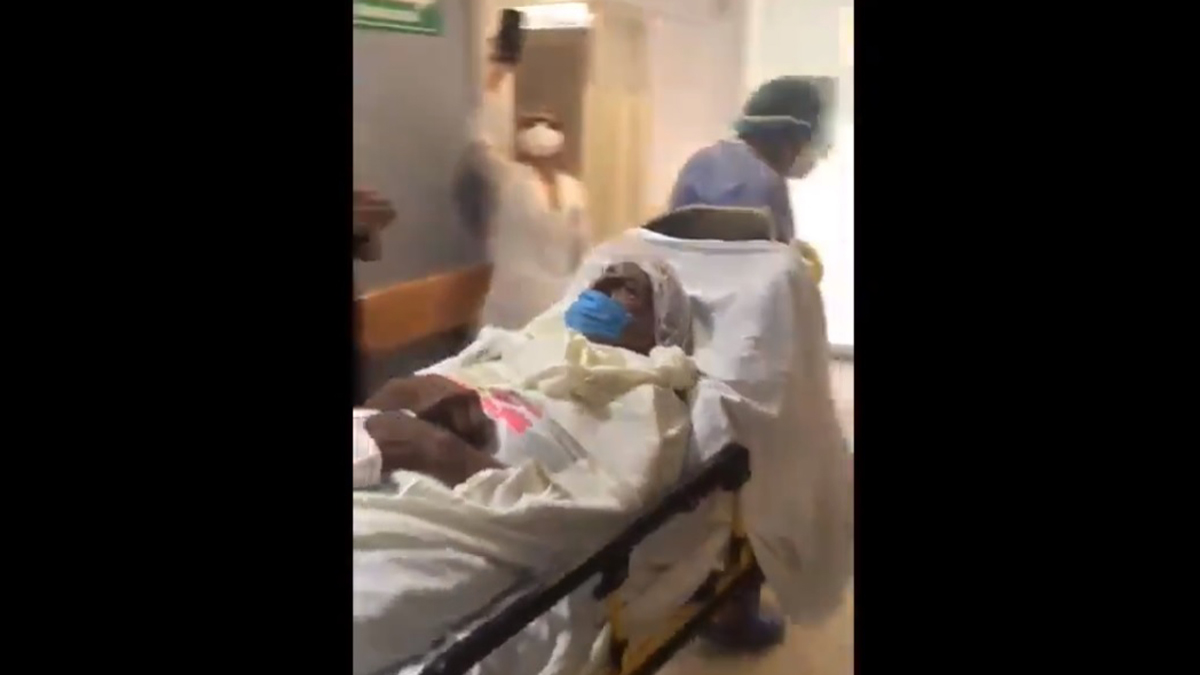 #Video Hombre de 100 años de edad supera el COVID-19 en Veracruz