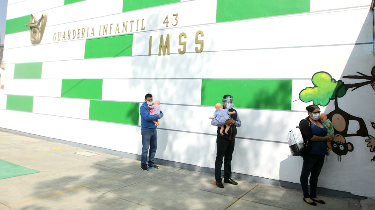 Guarderías del IMSS están listas para reanudar actividades