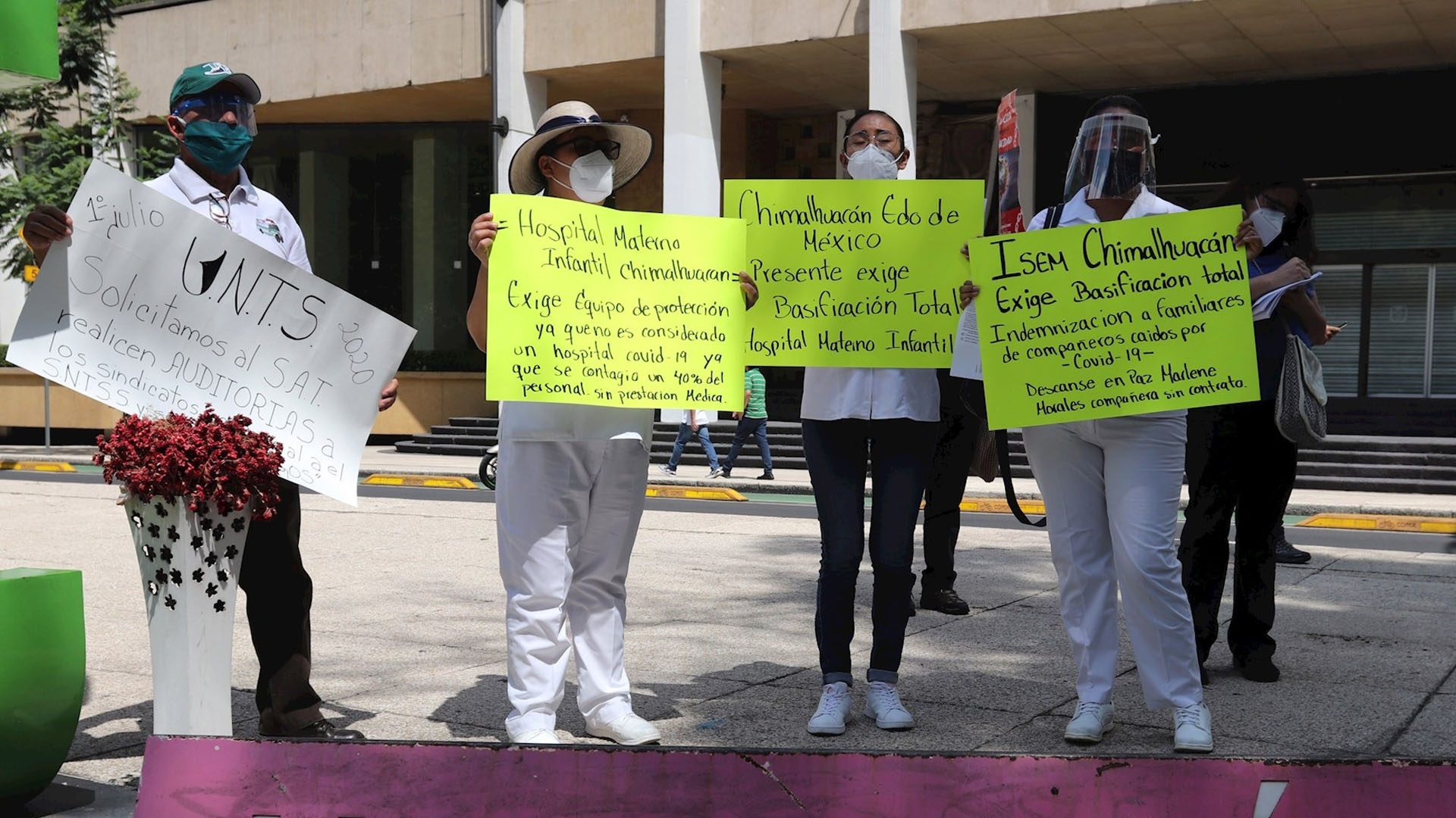 Médicos amenazan con protesta nacional para el 1 de agosto