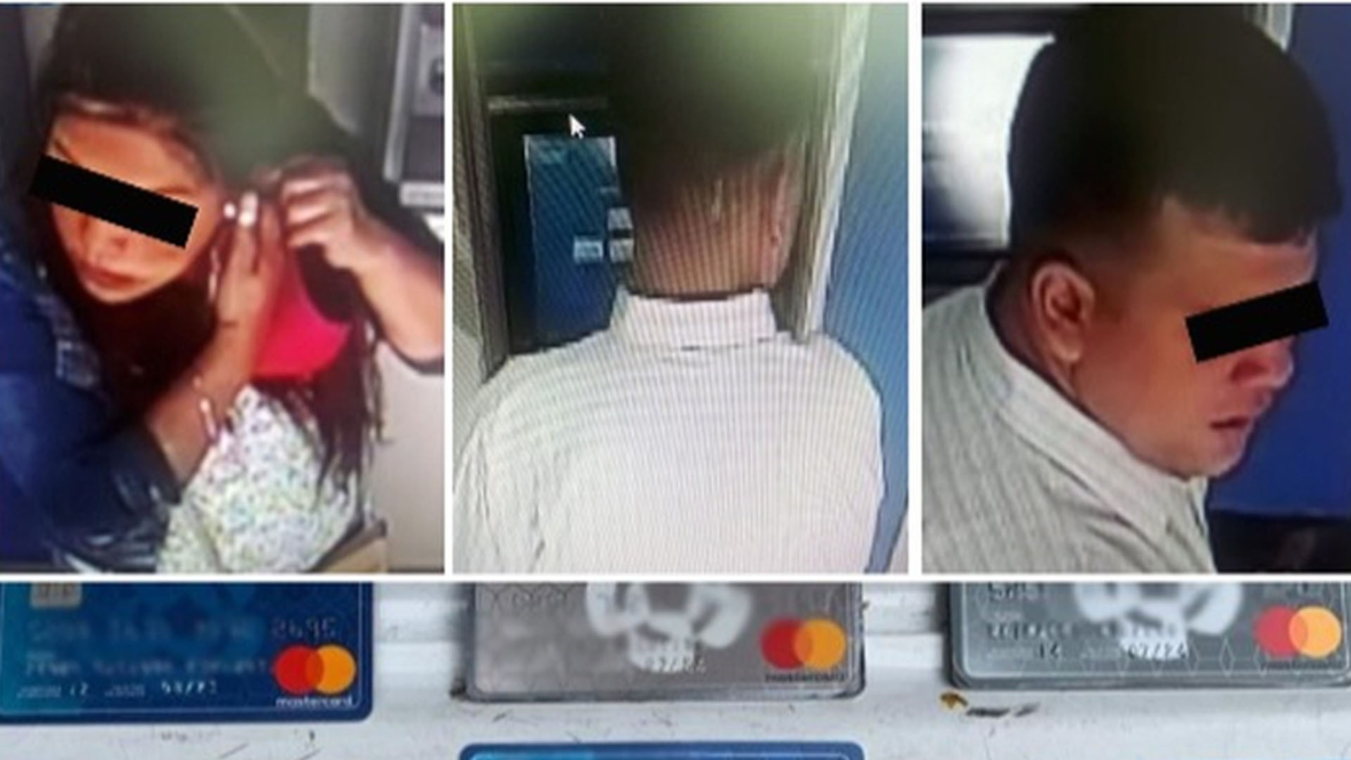 Detienen a pareja de peruanos que colocaba trampas en cajeros para retener tarjetas