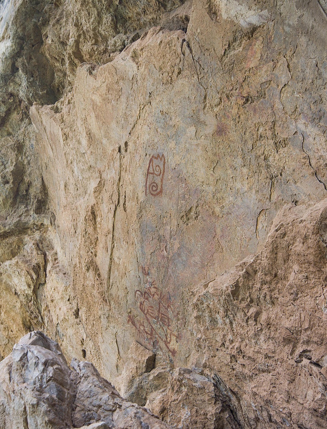 Tras sismo magnitud 7.5, descubren pinturas rupestres en Oaxaca - pinturas-rupestres1