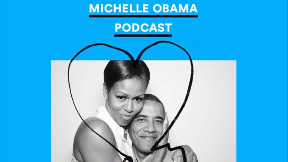 Michelle Obama estrena pódcast en Spotify con invitado de lujo: Barack Obama