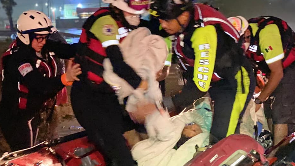 Tamaulipas y Nuevo León, los más afectados por Hanna - proteccion-civil-nuevo-leon-rescate-hanna