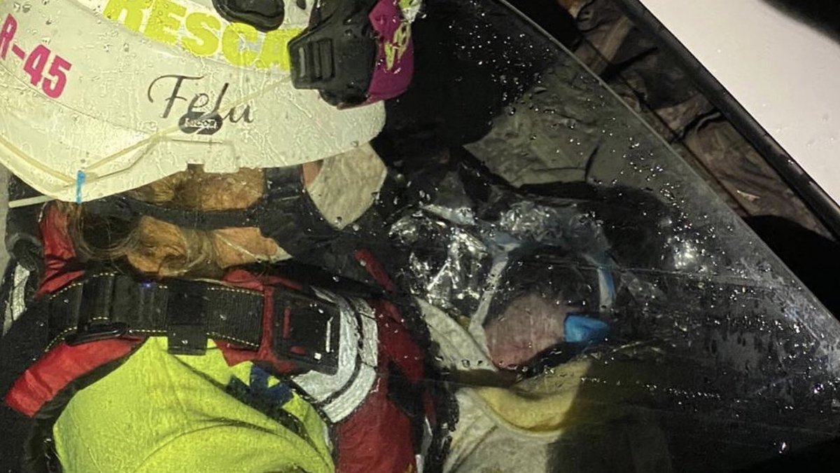 Nace bebé durante inundaciones en Nuevo León por Hanna - recien-nacido-rescatado-de-inundaciones-en-nuevo-leon