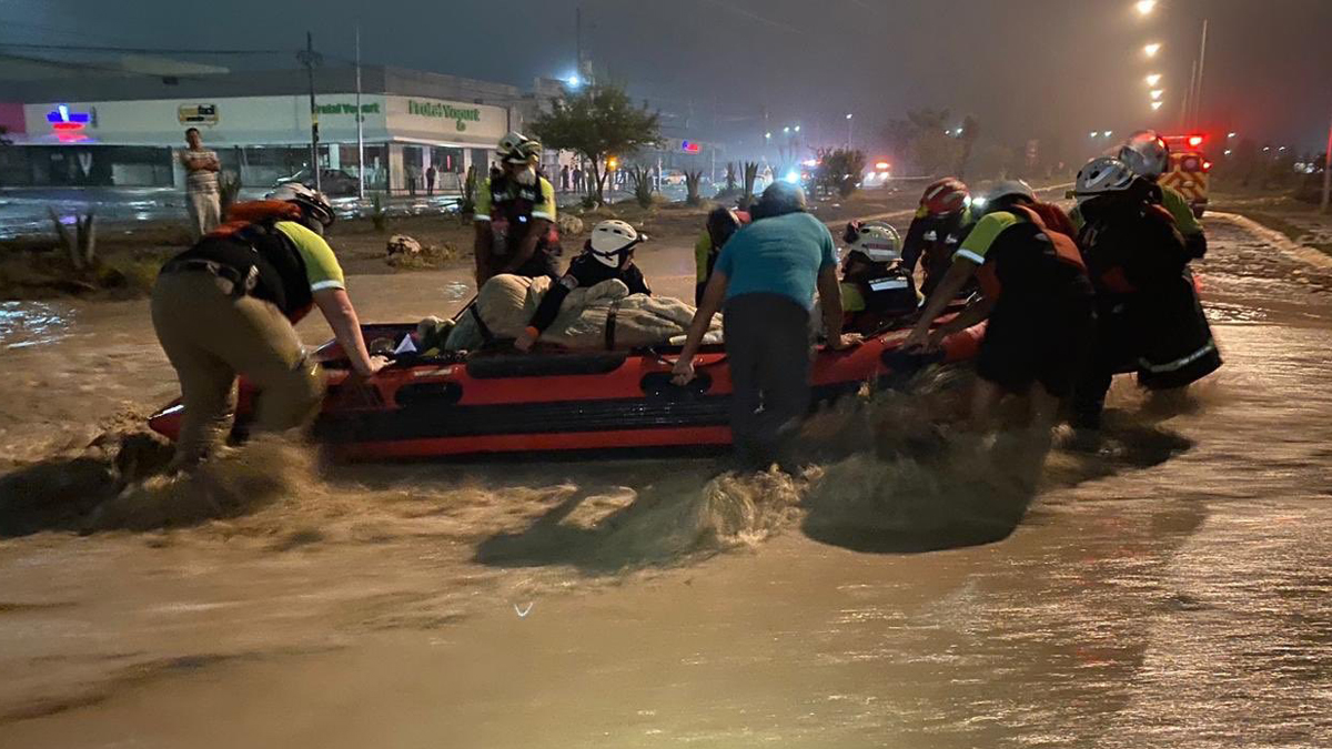 Nace bebé durante inundaciones en Nuevo León por Hanna