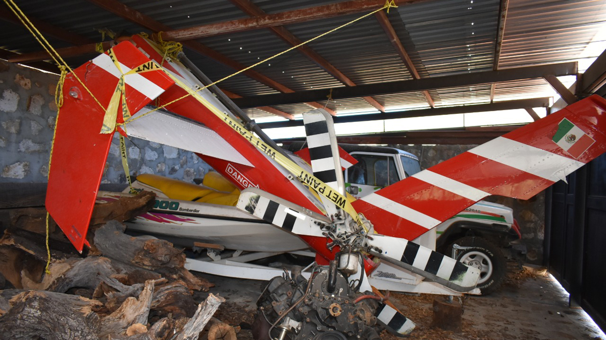 Aseguran más de 50 propiedades a César Duarte - rotor-de-helicoptero-accidentado-en-2015