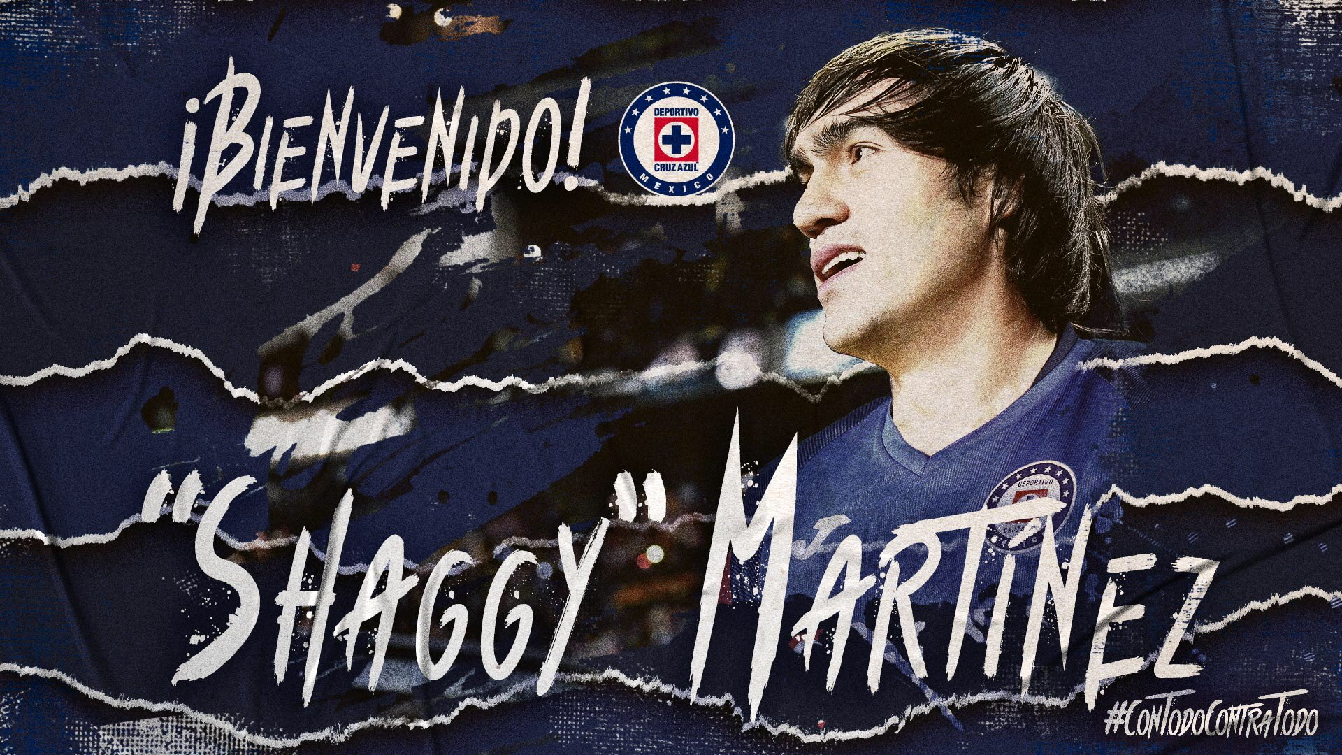 “Shaggy” Martínez nuevo refuerzo de Cruz Azul