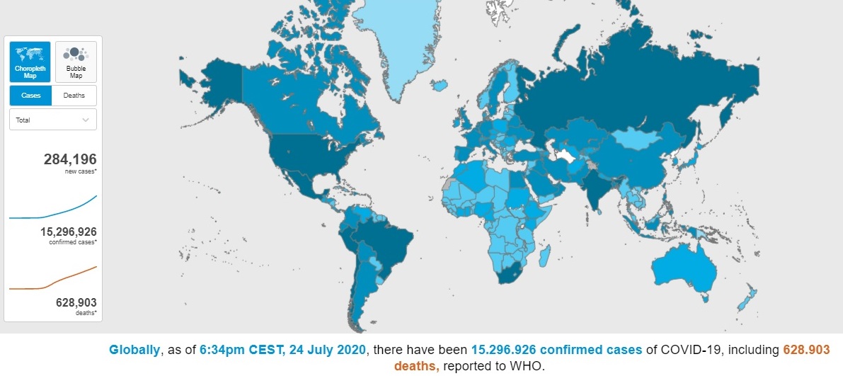 OMS registra máximo histórico de casos nuevos de COVID-19 - situacion-del-covid-19-en-el-mundo-al-24-de-julio