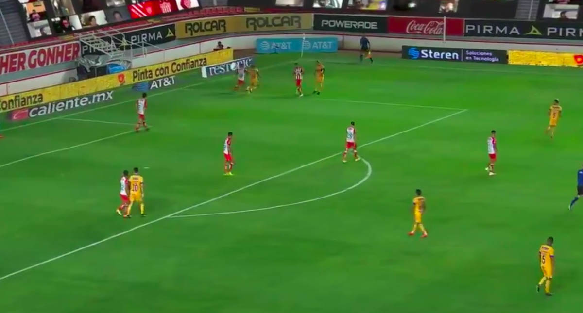 Tigres golea al Necaxa en regreso al torneo Guardianes de la Liga MX