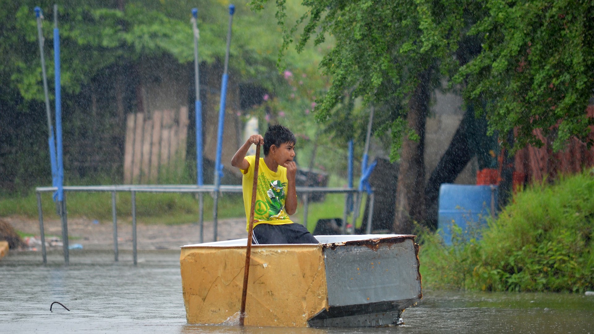Tormenta tropical Hanna provoca inundaciones en el noreste de México