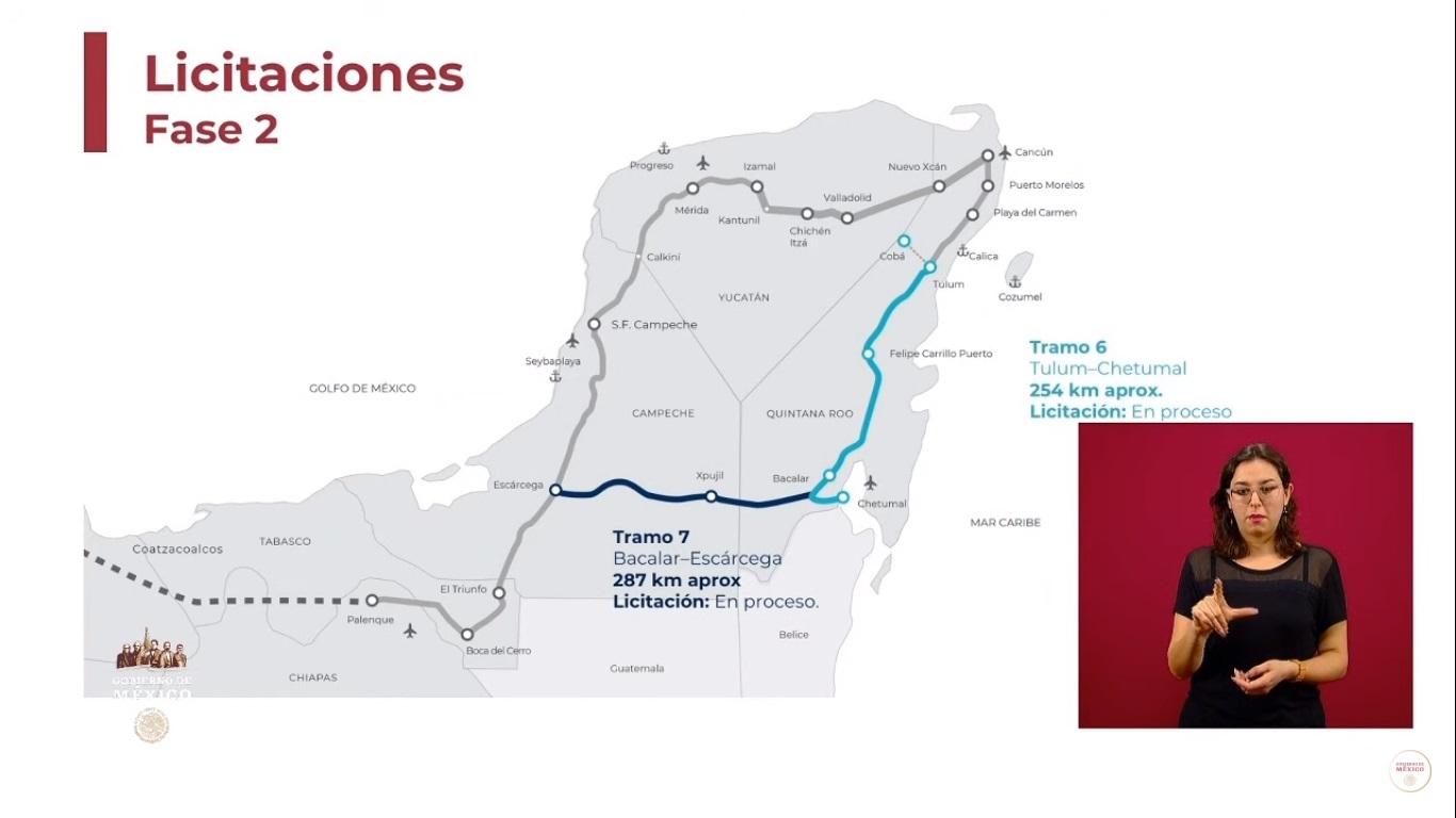 Tren Maya es el proyecto más ambicioso de México en 50 años, asegura Miguel Torruco - tren-maya-licitaciones-fase-ii