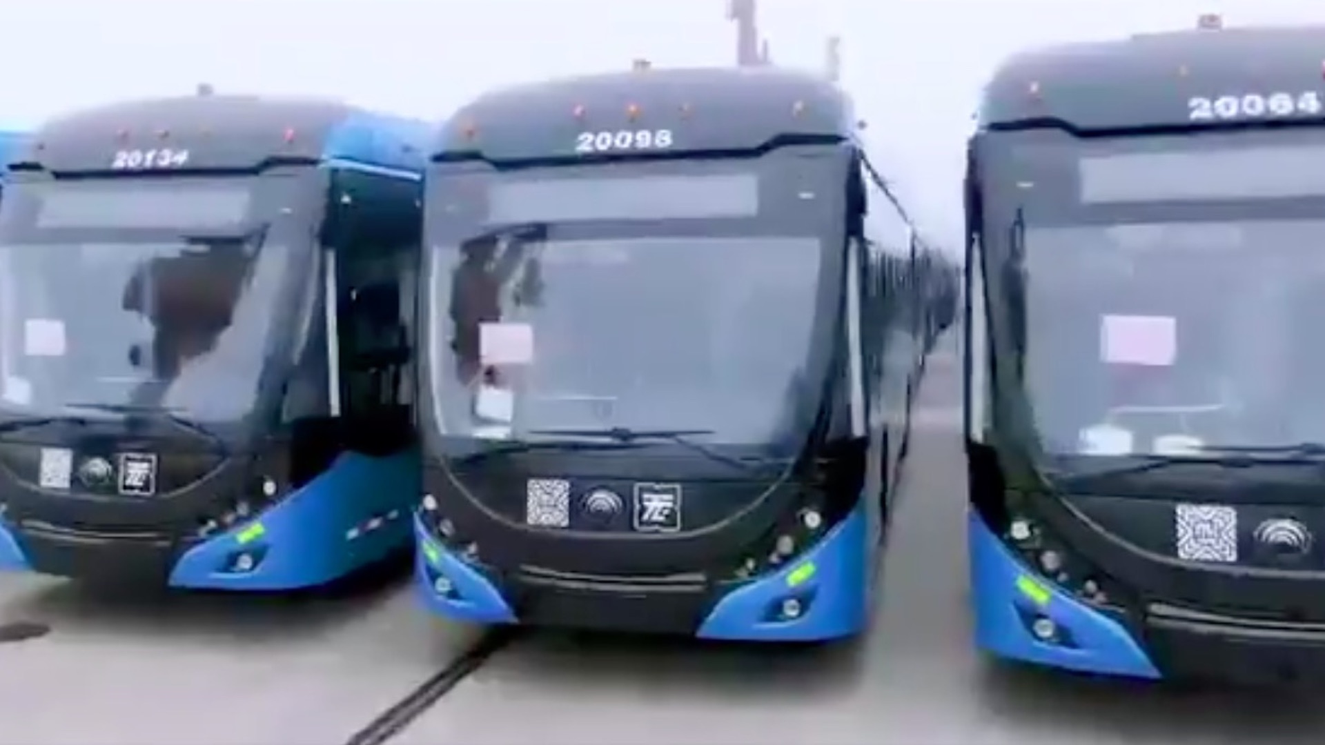 #Video Embarcan desde China 130 trolebuses para la Ciudad de México