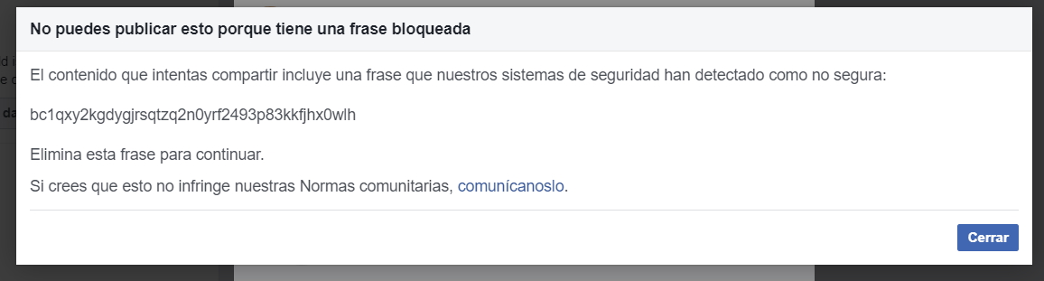 Hackean a empresarios, políticos y artistas y tuitean estafa de bitcoins - twitter-frase-bloqueada