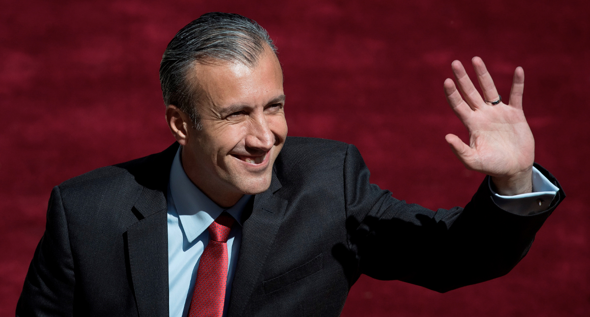 Ministro venezolano Tareck el Aissami da positivo a COVID-19