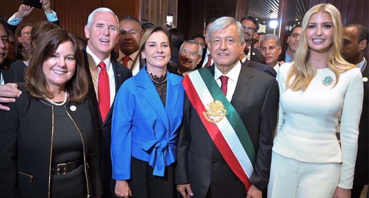 Ivanka Trump recuerda visita a México; Gutiérrez Müller le asegura que México y EE.UU. “fortalecen sus relaciones de cooperación”