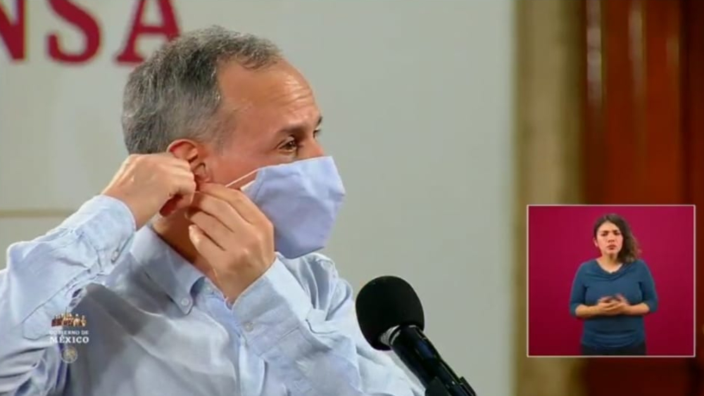 Cubrebocas, un instrumento auxiliar de la prevención: López-Gatell