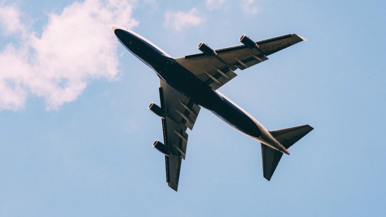 Volar tiene bajo riesgo a la salud