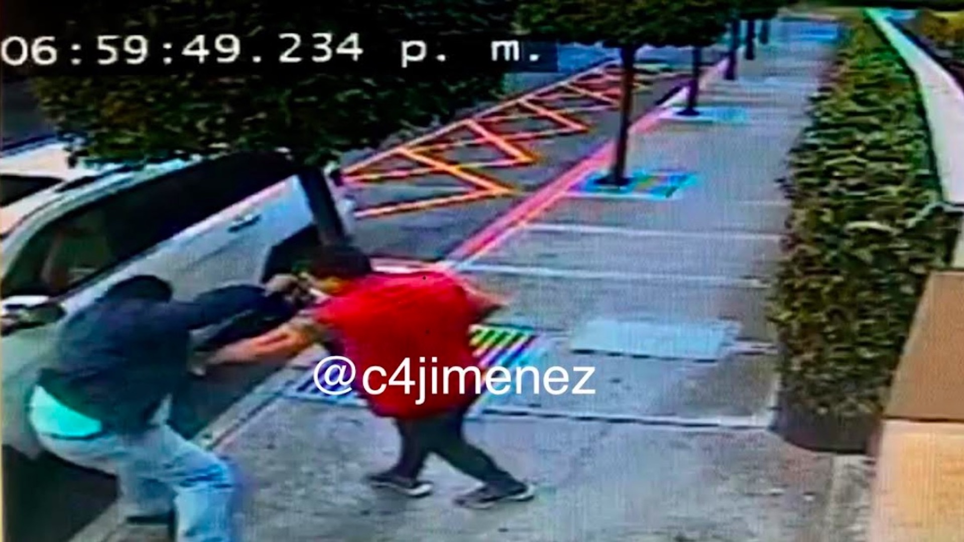#Video Así asesinaron a un hombre para robarle 10 mil dólares en Lomas de Chapultepec