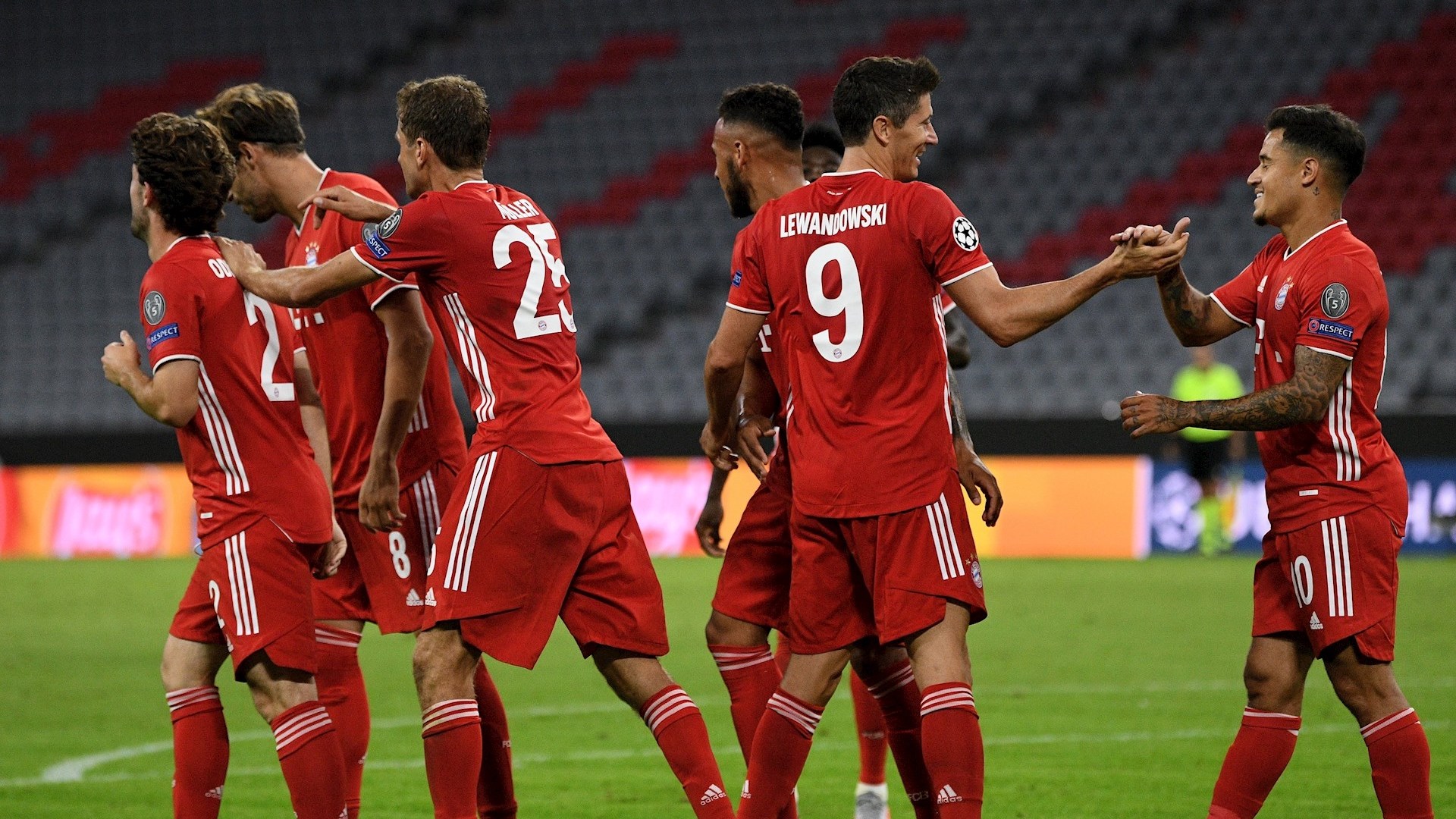 Bayern no deja dudas y se pone en Cuartos con doblete de Lewandowski