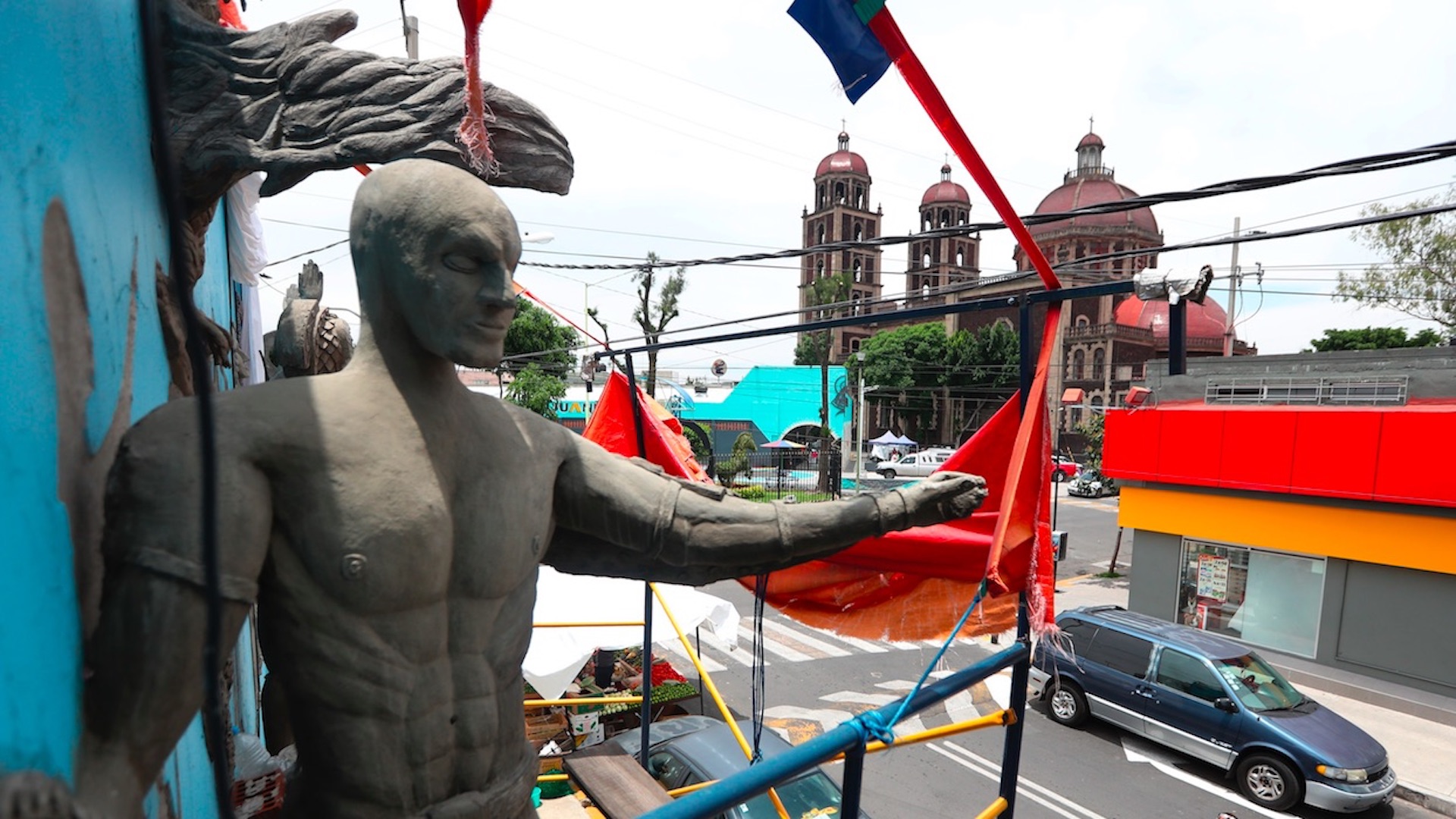 Recrean calmécac en fachada de casa de la Ciudad de México - casa-con-calmecac3