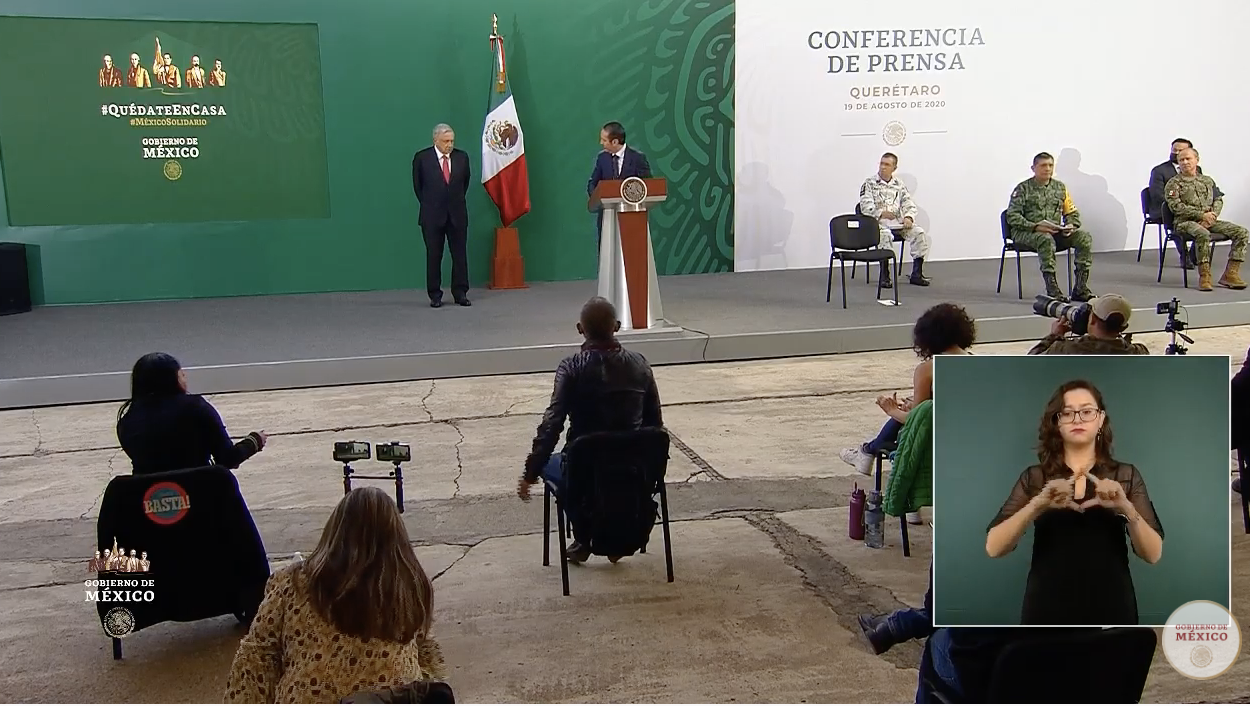 “Tenemos que afianzar de una vez y para siempre el sistema democrático”; conferencia (19-08-2020)