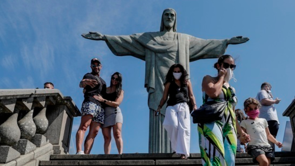 Cristo Redentor reabrió sus puertas en Río tras cinco meses