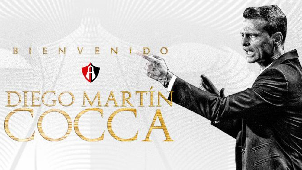 Diego Cocca es el nuevo entrenador del Atlas