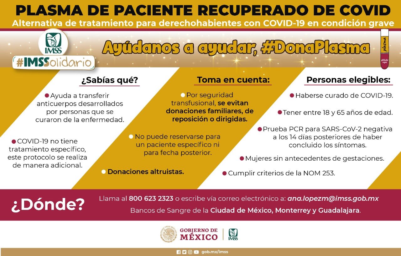 #Video Zoé Robledo dona plasma convaleciente tras superar COVID-19 - donacion-de-plasma-convaleciente