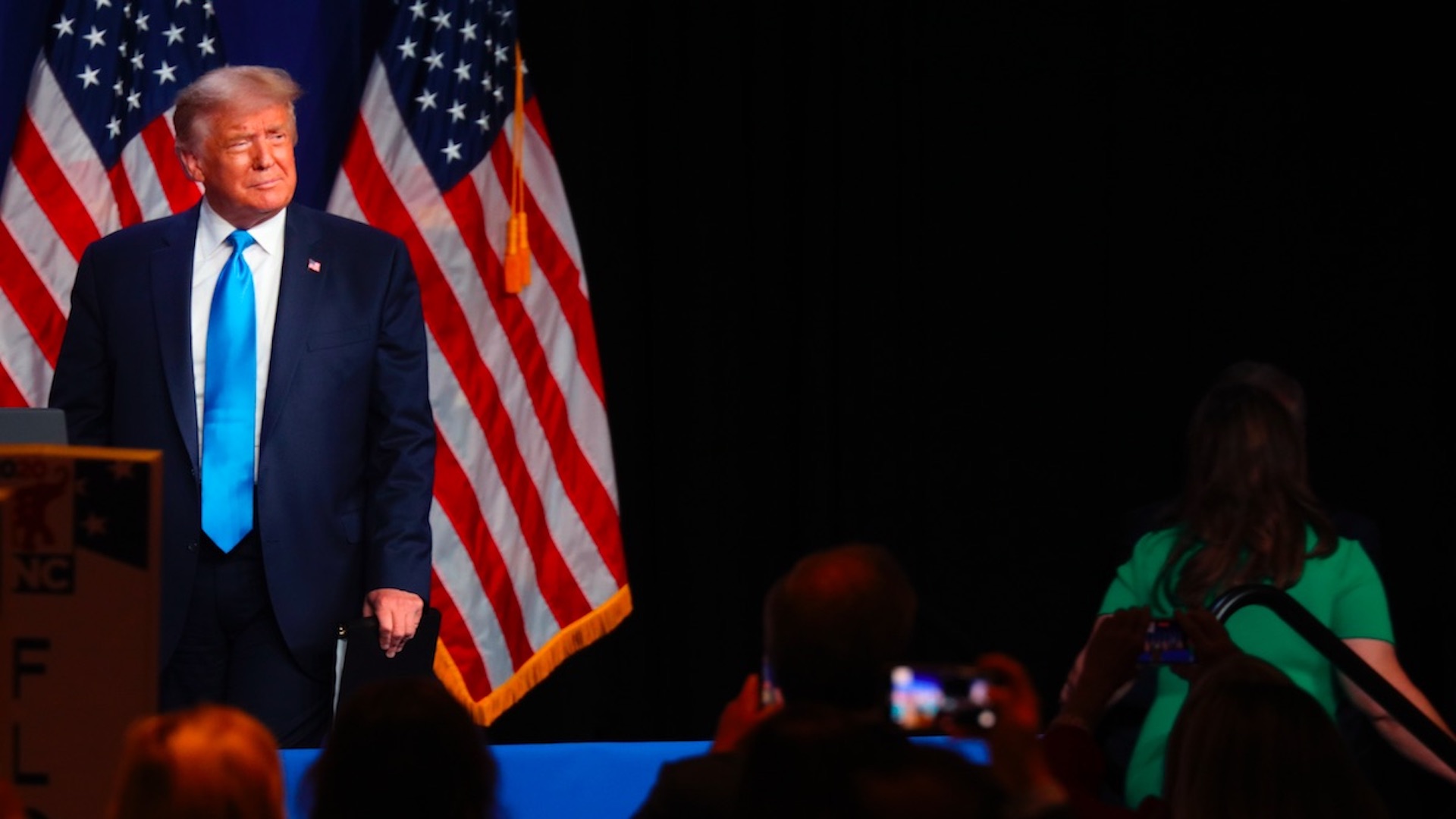 Donald Trump aparece en el Convención Republicana y acusa un “posible fraude” en el voto por correo