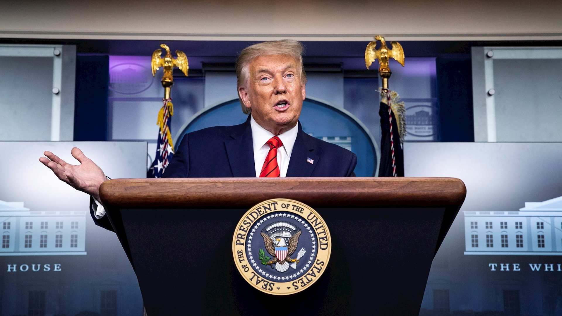 Trump prepara al menos cien indultos para antes de abandonar la Casa Blanca - donald-trump-estados-unidos-presidente