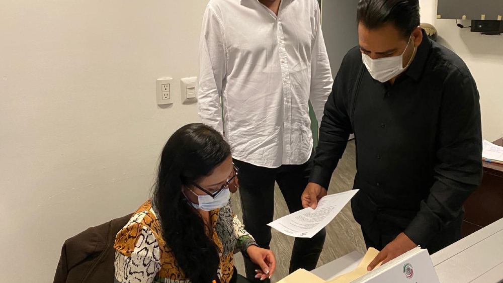 Eduardo Ramírez se registra como presidir la Mesa Directiva del Senado