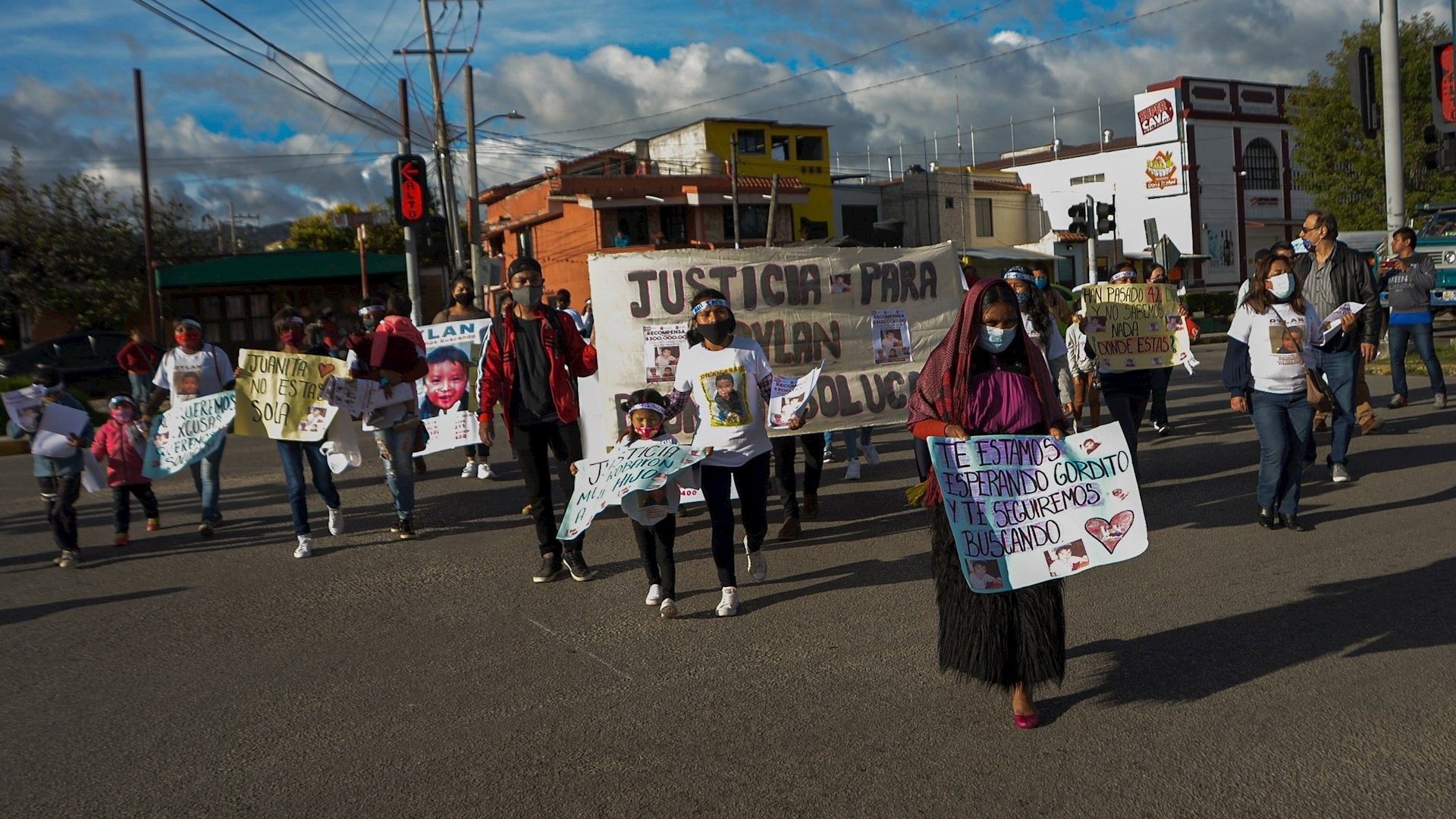 Familiares exigen en Chiapas justicia en caso Dylan - familiares-marcha-chiapas-caso-dylan-busqueda-desaparecido-2