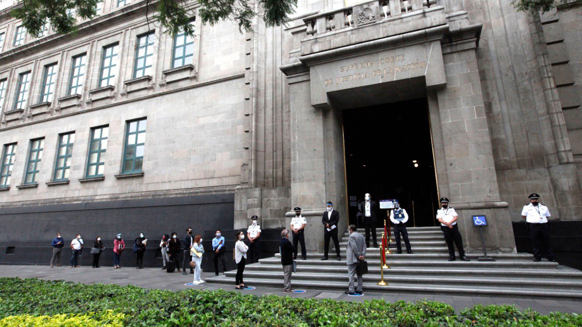 Suprema Corte de Justicia de la Nación reanuda actividades presenciales